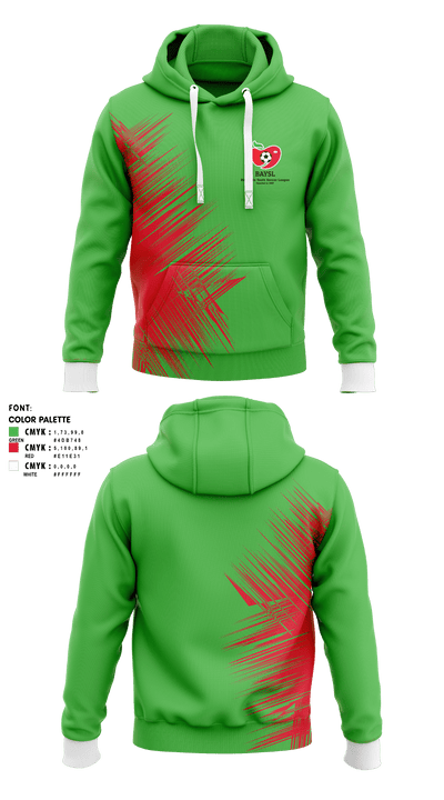 Big Apple Soccer League 45640273 Hoodie - 1