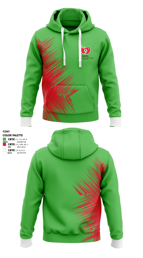 Hoodie, Big Apple Soccer League, Men's Soccer, Teamtime, Team time, sublimation, custom sports apparel, team uniforms, spirit wear, spiritwear, sports uniforms, custom shirts, team store, custom team store, fundraiser sports, apparel fundraiser