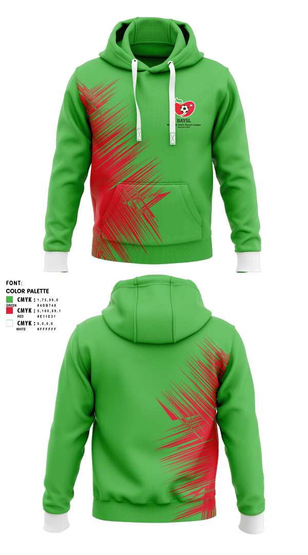 Hoodie, Big Apple Soccer League, Men's Soccer, Teamtime, Team time, sublimation, custom sports apparel, team uniforms, spirit wear, spiritwear, sports uniforms, custom shirts, team store, custom team store, fundraiser sports, apparel fundraiser
