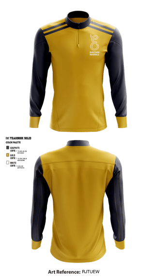 Quarter Zip Jacket, Electrics, Baseball, Teamtime, Team time, sublimation, custom sports apparel, team uniforms, spirit wear, spiritwear, sports uniforms, custom shirts, team store, custom team store, fundraiser sports, apparel fundraiser