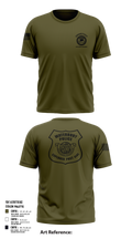 Waterbury Police Explorers 95756336 Short Sleeve Performance Shirt - 31