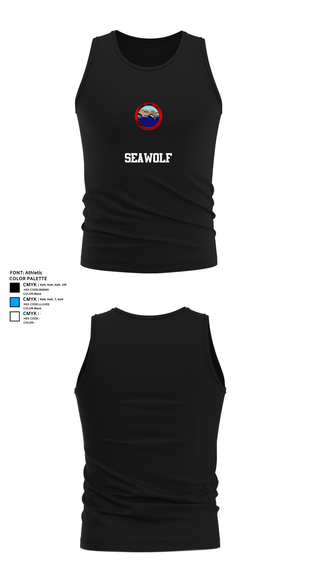Tank Top, SEAWOLF, , Teamtime, Team time, sublimation, custom sports apparel, team uniforms, spirit wear, spiritwear, sports uniforms, custom shirts, team store, custom team store, fundraiser sports, apparel fundraiser