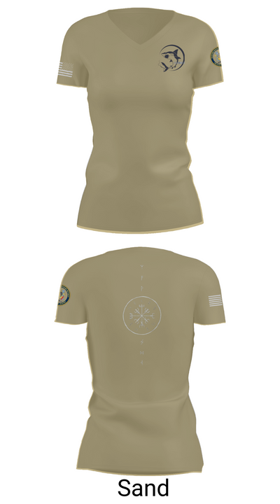 MSRON-11 28589297 Women's Short Sleeve V-neck Shirt - 84