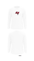 East Bay Buccaneers Youth Football & Cheerleading 62610501 Long Sleeve Performance Shirt - 8