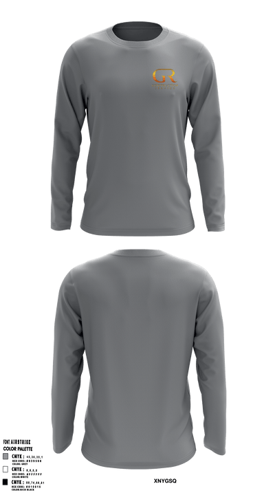 GR CONSTRUCTION SERVICE 19290848 Long Sleeve Performance Shirt - 1