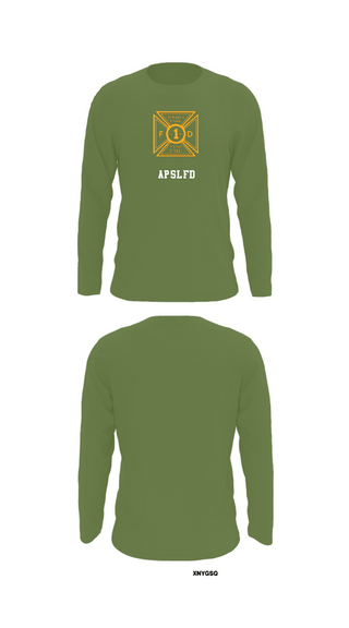 Long Sleeve Performance Shirt, APSLFD, Fire Department, Teamtime, Team time, sublimation, custom sports apparel, team uniforms, spirit wear, spiritwear, sports uniforms, custom shirts, team store, custom team store, fundraiser sports, apparel fundraiser