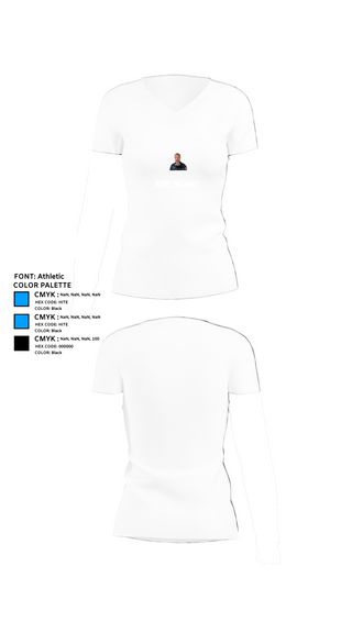 Womens Short Sleeve Vneck Shirt, Burlingame, Wrestling, Teamtime, Team time, sublimation, custom sports apparel, team uniforms, spirit wear, spiritwear, sports uniforms, custom shirts, team store, custom team store, fundraiser sports, apparel fundraiser