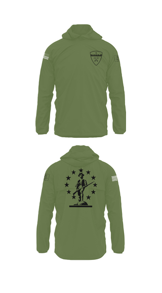 Windbreaker, 2nd Company Governor's Foot Guard, , Teamtime, Team time, sublimation, custom sports apparel, team uniforms, spirit wear, spiritwear, sports uniforms, custom shirts, team store, custom team store, fundraiser sports, apparel fundraiser