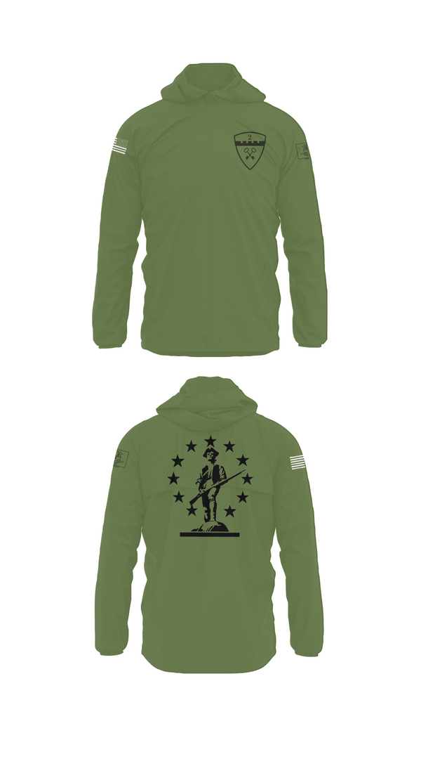 Windbreaker, 2nd Company Governor's Foot Guard, , Teamtime, Team time, sublimation, custom sports apparel, team uniforms, spirit wear, spiritwear, sports uniforms, custom shirts, team store, custom team store, fundraiser sports, apparel fundraiser