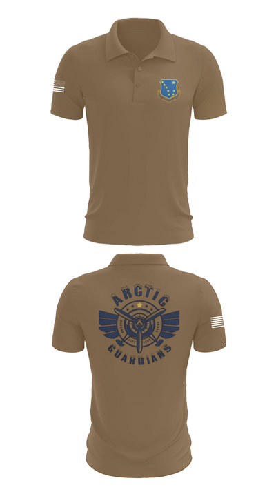 176th Medical Group 86455833 Short Sleeve Performance Polo - 7
