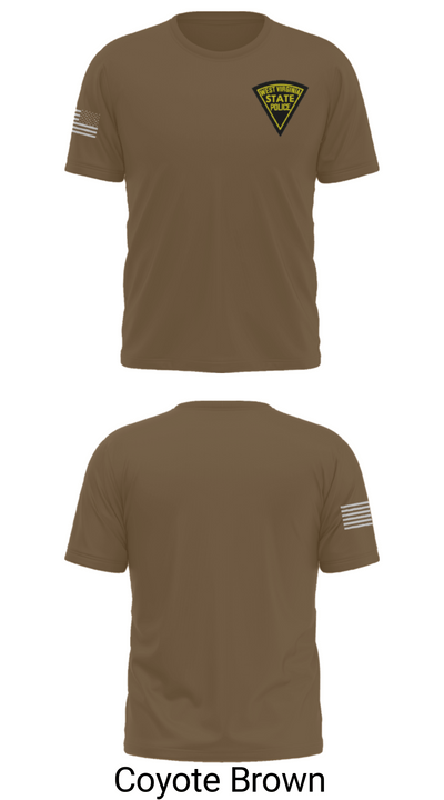 West Virginia State Police 52894228 Old School Cotton Feel Shirt - 9