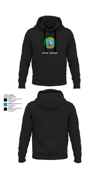 Hoodie, PNW Vets - Clark County, , Teamtime, Team time, sublimation, custom sports apparel, team uniforms, spirit wear, spiritwear, sports uniforms, custom shirts, team store, custom team store, fundraiser sports, apparel fundraiser