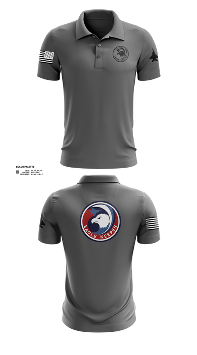 Strike Eagle Keeper Short Sleeve Performance Polo - 41