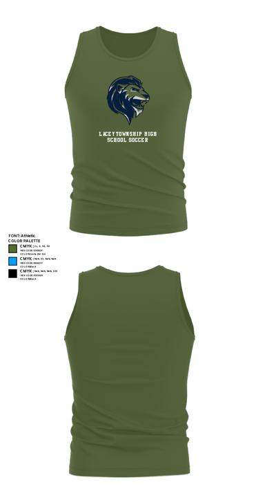 Lacey Township High School Soccer 62532724 Tank Top - 23