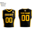 Grant Middle School Girls Basketball 48570984 Basketball Uniform - 1