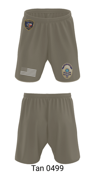 Athletic Shorts With Pockets, Crowley Police Department, , Teamtime, Team time, sublimation, custom sports apparel, team uniforms, spirit wear, spiritwear, sports uniforms, custom shirts, team store, custom team store, fundraiser sports, apparel fundraiser