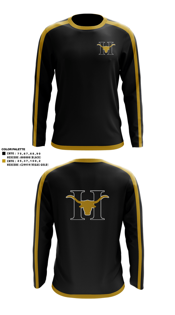 Long Sleeve Performance Shirt, Hebbronville High School Cross Country, Cross Country, Teamtime, Team time, sublimation, custom sports apparel, team uniforms, spirit wear, spiritwear, sports uniforms, custom shirts, team store, custom team store, fundraiser sports, apparel fundraiser