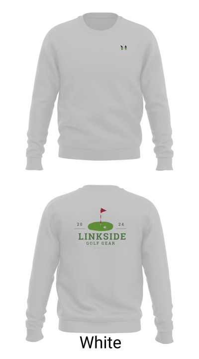 On the Links Golf Co 48920069 Crew Neck Sweatshirt - 2