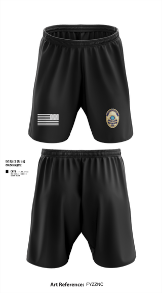 Athletic Shorts With Pockets, Crowley Police Department, , Teamtime, Team time, sublimation, custom sports apparel, team uniforms, spirit wear, spiritwear, sports uniforms, custom shirts, team store, custom team store, fundraiser sports, apparel fundraiser
