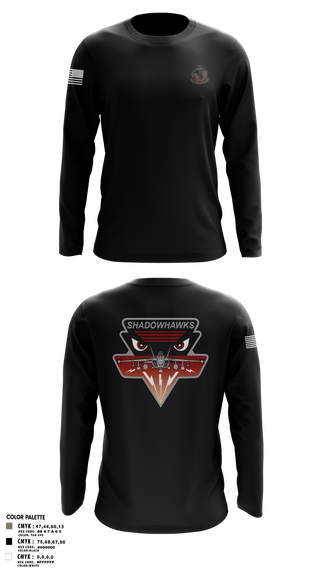 Long Sleeve Performance Shirt, VAQ-141, Navy, Teamtime, Team time, sublimation, custom sports apparel, team uniforms, spirit wear, spiritwear, sports uniforms, custom shirts, team store, custom team store, fundraiser sports, apparel fundraiser