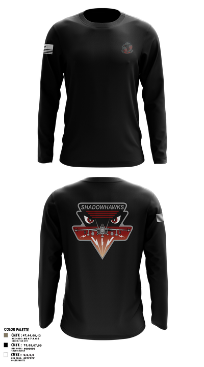 VAQ-141 20822275 Long Sleeve Performance Shirt 3