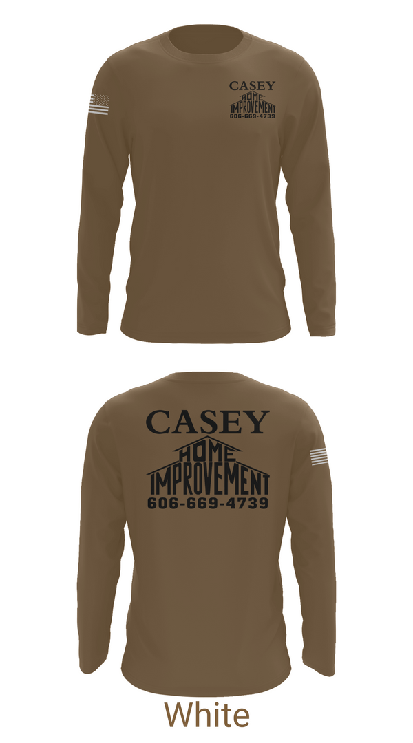 Long Sleeve Performance Shirt, Casey home improvement, , Teamtime, Team time, sublimation, custom sports apparel, team uniforms, spirit wear, spiritwear, sports uniforms, custom shirts, team store, custom team store, fundraiser sports, apparel fundraiser