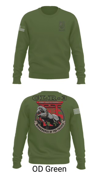 Crew Neck Sweatshirt, WorkHorse, Marines, Teamtime, Team time, sublimation, custom sports apparel, team uniforms, spirit wear, spiritwear, sports uniforms, custom shirts, team store, custom team store, fundraiser sports, apparel fundraiser