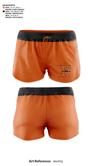 Womens Shorts, Flathead High School Cheer, Cheer, Teamtime, Team time, sublimation, custom sports apparel, team uniforms, spirit wear, spiritwear, sports uniforms, custom shirts, team store, custom team store, fundraiser sports, apparel fundraiser