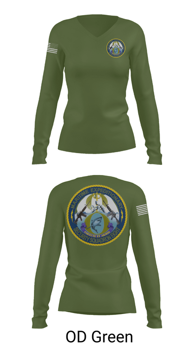 MSRON 8 41955379 Women's Long Sleeve V-neck Shirt - 54