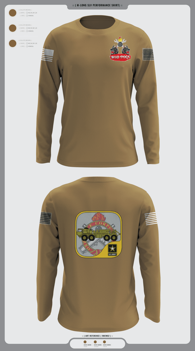 51st CTC 1263769 Long Sleeve Performance Shirt - 1