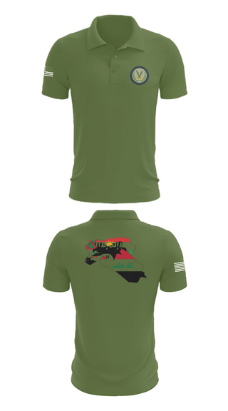 Short Sleeve Performance Polo, 44th ICBT, National Guard, Teamtime, Team time, sublimation, custom sports apparel, team uniforms, spirit wear, spiritwear, sports uniforms, custom shirts, team store, custom team store, fundraiser sports, apparel fundraiser