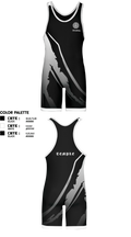 Temple Wrestling Club 35193294 Wrestling Singlet - 5