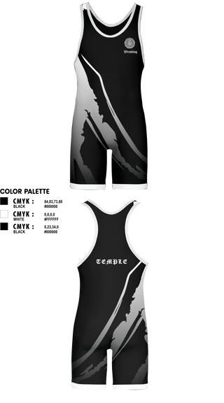 Wrestling Singlet, Temple Wrestling Club, Wrestling, Teamtime, Team time, sublimation, custom sports apparel, team uniforms, spirit wear, spiritwear, sports uniforms, custom shirts, team store, custom team store, fundraiser sports, apparel fundraiser