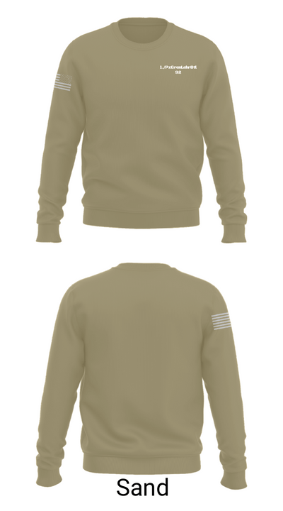 1./PzGrenLehrBtl 92 50702633 Crew Neck Sweatshirt - 85