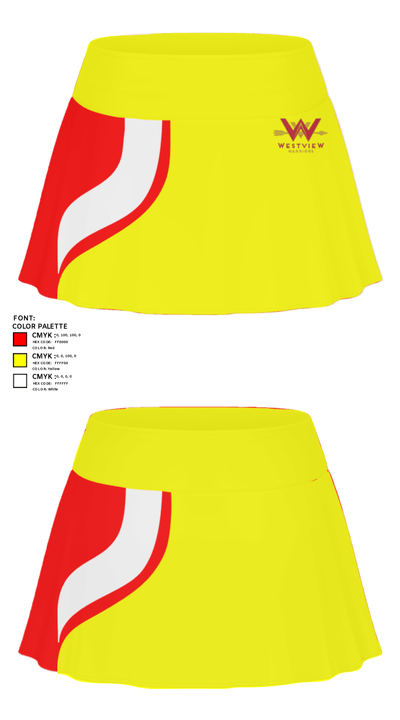 Westview High School Tennis 90920952 Skort - 26