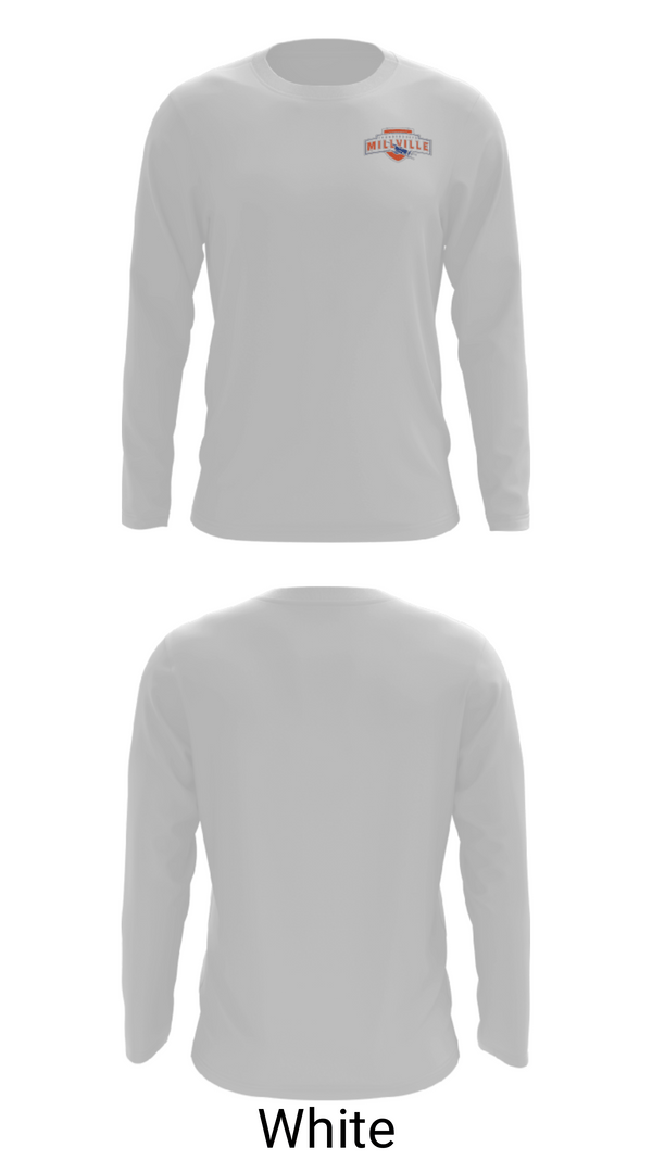 Long Sleeve Performance Shirt, Millville Senior High School, Spirit Store, Teamtime, Team time, sublimation, custom sports apparel, team uniforms, spirit wear, spiritwear, sports uniforms, custom shirts, team store, custom team store, fundraiser sports, apparel fundraiser