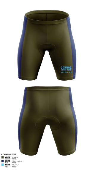 Mens Compression Shorts, Conroe Stars Team, Wrestling, Teamtime, Team time, sublimation, custom sports apparel, team uniforms, spirit wear, spiritwear, sports uniforms, custom shirts, team store, custom team store, fundraiser sports, apparel fundraiser