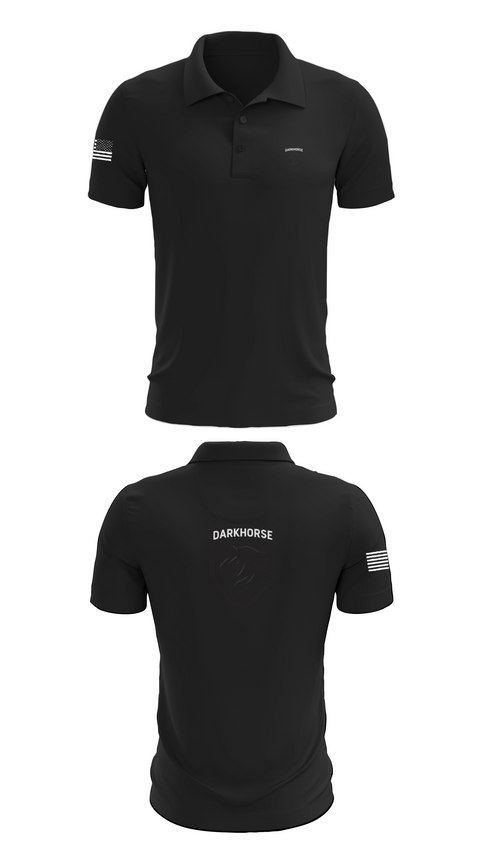 Short Sleeve Performance Polo, DARKHORSE, , Teamtime, Team time, sublimation, custom sports apparel, team uniforms, spirit wear, spiritwear, sports uniforms, custom shirts, team store, custom team store, fundraiser sports, apparel fundraiser