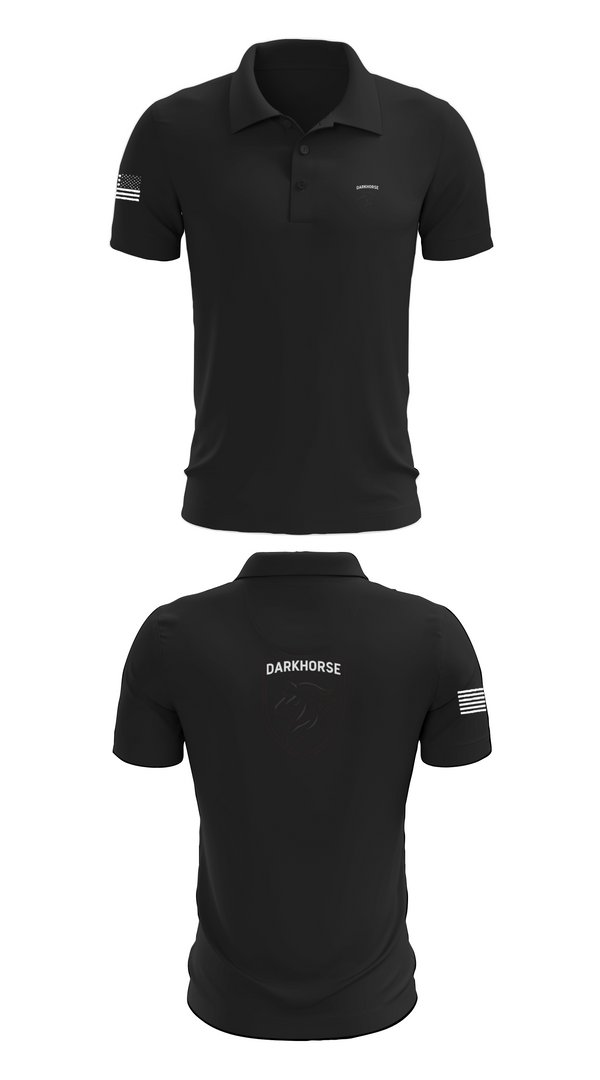 Short Sleeve Performance Polo, DARKHORSE, , Teamtime, Team time, sublimation, custom sports apparel, team uniforms, spirit wear, spiritwear, sports uniforms, custom shirts, team store, custom team store, fundraiser sports, apparel fundraiser