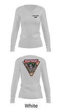 A Co.2-10 AHB 24005115 Women's Long Sleeve V-neck Shirt - 9