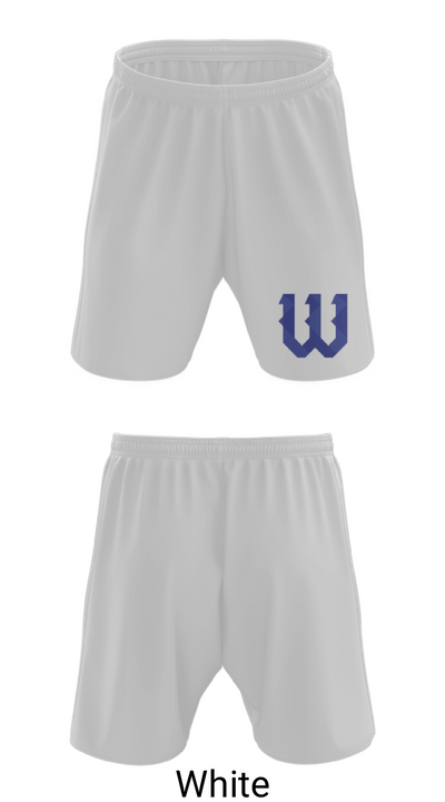 Washburn High School Badminton 49320999 Athletic Shorts With Pockets - 1