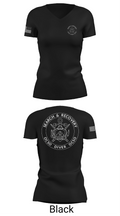 Underwater Search & Recovery Team 25630858 Women's Short Sleeve V-neck Shirt - 27