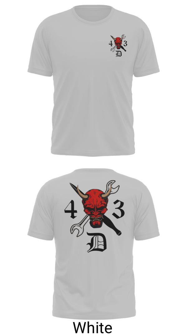 Short Sleeve Performance Shirt, 4-3 DEMONS, Army, Teamtime, Team time, sublimation, custom sports apparel, team uniforms, spirit wear, spiritwear, sports uniforms, custom shirts, team store, custom team store, fundraiser sports, apparel fundraiser