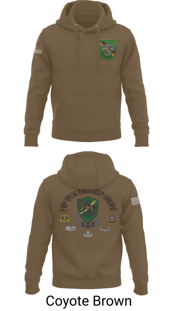 Hoodie, 1-10 SFG FSC, Army, Teamtime, Team time, sublimation, custom sports apparel, team uniforms, spirit wear, spiritwear, sports uniforms, custom shirts, team store, custom team store, fundraiser sports, apparel fundraiser
