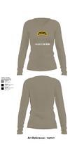 5/4 Cav, C-TRP MTRS 36488604 Women's Long Sleeve V-neck Shirt - 62