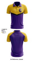 Manchester Middle School Cheer 8756881 Short Sleeve Performance Polo - 2