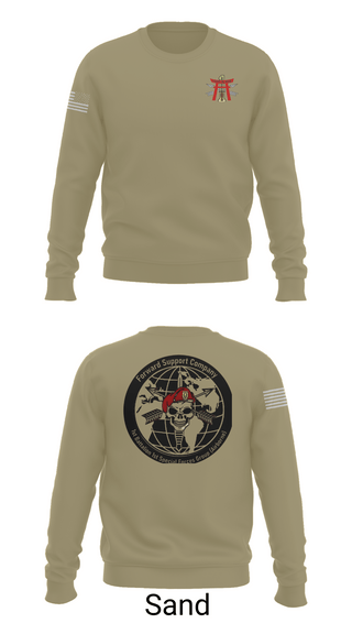 Crew Neck Sweatshirt, FSC 1-1SFG, Army, Teamtime, Team time, sublimation, custom sports apparel, team uniforms, spirit wear, spiritwear, sports uniforms, custom shirts, team store, custom team store, fundraiser sports, apparel fundraiser