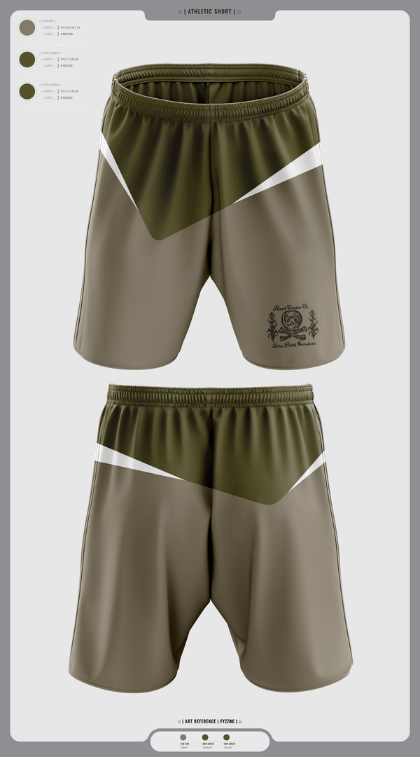 Athletic Shorts With Pockets, Ruck Caroline Co., Cross Country, Teamtime, Team time, sublimation, custom sports apparel, team uniforms, spirit wear, spiritwear, sports uniforms, custom shirts, team store, custom team store, fundraiser sports, apparel fundraiser
