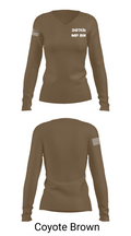 387th MP BN 15806303 Women's Long Sleeve V-neck Shirt -1 17