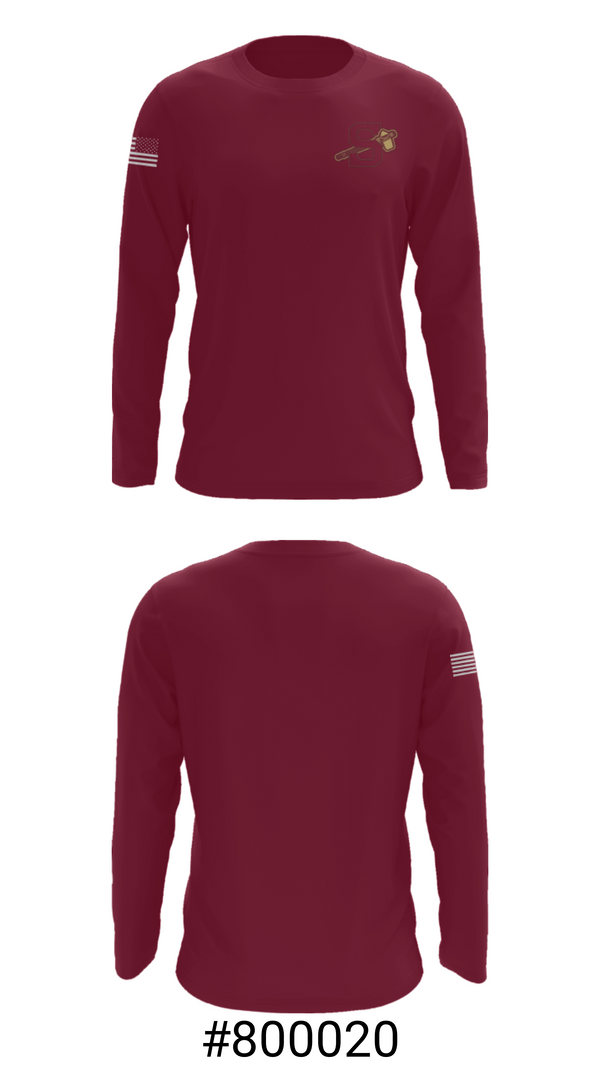 Long Sleeve Performance Shirt, Salem High School Baseball, Baseball, Teamtime, Team time, sublimation, custom sports apparel, team uniforms, spirit wear, spiritwear, sports uniforms, custom shirts, team store, custom team store, fundraiser sports, apparel fundraiser